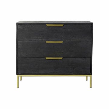DKD Home Decor Komoda DKD Home Decor Kovina Mango les (87 x 44 x 76 cm)