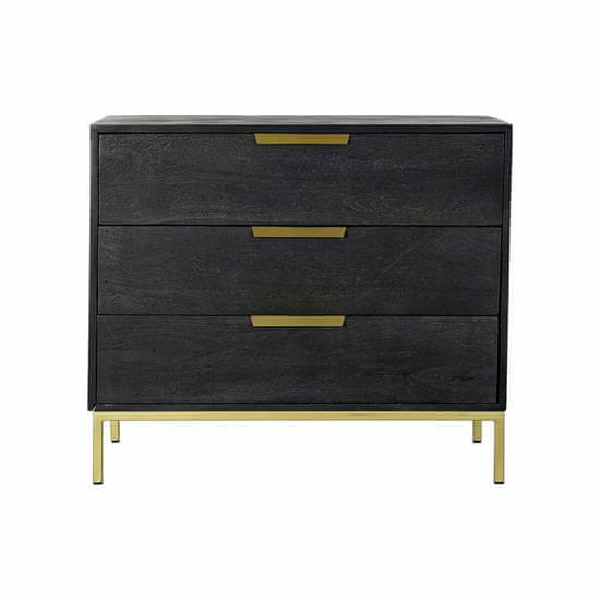 DKD Home Decor Komoda DKD Home Decor Kovina Mango les (87 x 44 x 76 cm)