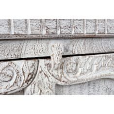 DKD Home Decor Komoda DKD Home Decor 8424001858354 Kovina Bela Mango les Arabski 100 x 43 x 100 cm Odstranjeno