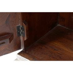 DKD Home Decor Komoda DKD Home Decor 8424001858354 Kovina Bela Mango les Arabski 100 x 43 x 100 cm Odstranjeno