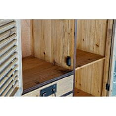 DKD Home Decor Komoda DKD Home Decor S3023688 White Brown Black Wood Crystal Vintage 70 x 32 x 149,5 cm