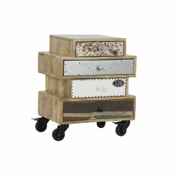DKD Home Decor Komoda DKD Home Decor Kovina Mango les (50 x 35 x 60 cm)