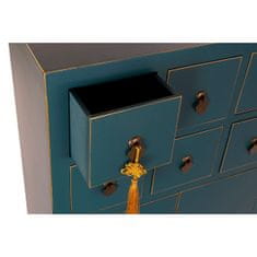 DKD Home Decor Komoda DKD Home Decor Blue Golden Fir MDF Wood Oriental 63 x 27 x 101 cm 63 x 27 x 100 cm