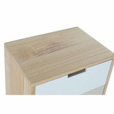 DKD Home Decor Komoda DKD Home Decor Bež Gumijast les Bela Temno siva Les Paolownia (40 x 30 x 78 cm)