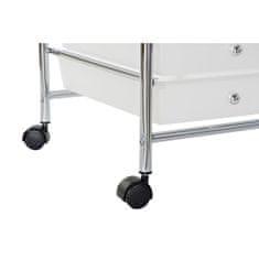 DKD Home Decor Komoda DKD Home Decor 63 x 39 x 65 cm Kovina Bela Plastika PVC
