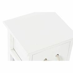 DKD Home Decor Komoda DKD Home Decor Grey Wood Cotton White (27 x 25 x 40 cm)