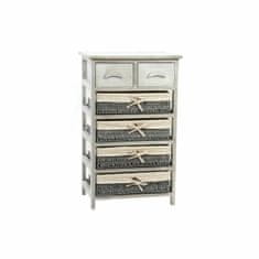 DKD Home Decor Komoda DKD Home Decor 42 x 30 x 72 cm Siva bež lesena koča
