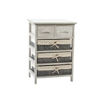 DKD Home Decor Komoda DKD Home Decor 42 x 30 x 60 cm Siva bež