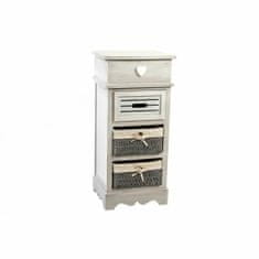 DKD Home Decor Komoda DKD Home Decor Grey Beige Wood (36 x 31 x 79 cm)
