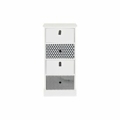 DKD Home Decor Komoda DKD Home Decor Siva Bela Paolownia les (36 x 25 x 79 cm)