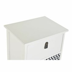 DKD Home Decor Komoda DKD Home Decor Siva Bela Paolownia les (36 x 25 x 79 cm)