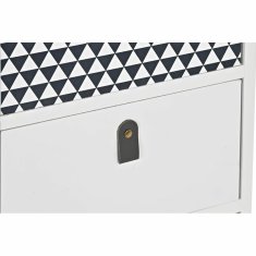 DKD Home Decor Komoda DKD Home Decor Siva Bela Paolownia les (36 x 25 x 79 cm)