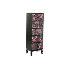 DKD Home Decor Komoda DKD Home Decor Črna roza rjava MDF (40 x 30,5 x 114,5 cm)