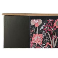 DKD Home Decor Komoda DKD Home Decor Črna roza rjava MDF (40 x 30,5 x 114,5 cm)