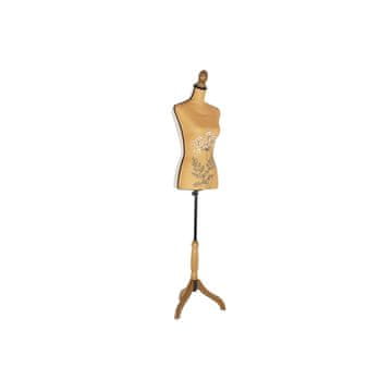 DKD Home Decor Maneken DKD Home Decor gorčična pena poliester MDF les (37 x 36 x 160 cm)