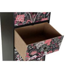 DKD Home Decor Komoda DKD Home Decor Črna roza rjava MDF (40 x 30,5 x 114,5 cm)
