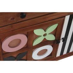 DKD Home Decor Komoda DKD Home Decor Rjava Večbarvni les MDF Les Moderno 90 x 40 x 104 cm