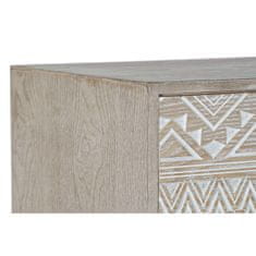 DKD Home Decor Komoda DKD Home Decor Jedla naravna črna kovinska MDF (107 x 35 x 80 cm)