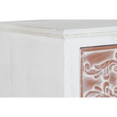 DKD Home Decor Komoda DKD Home Decor Rjava MDF Bela Temno siva Arabska (80 x 40 x 86 cm)