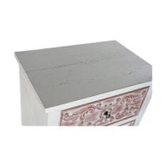 DKD Home Decor Komoda DKD Home Decor Rjava MDF Bela Temno rjava Arabska (60 x 40 x 131 cm)