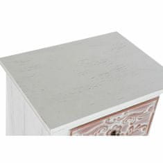 DKD Home Decor Komoda DKD Home Decor Rjava MDF Bela Temno rjava Arabska (48 x 36 x 81 cm)