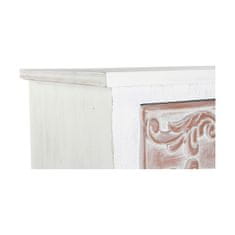 DKD Home Decor Komoda DKD Home Decor Rjava MDF Bela Temno rjava Arabska (60 x 40 x 131 cm)