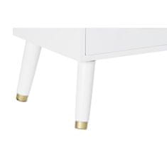 DKD Home Decor Komoda DKD Home Decor Natural Metal White Cream Paolownia wood (80 x 34 x 84 cm)