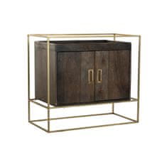 DKD Home Decor Komoda DKD Home Decor Kovina Rjava Mango les (86 x 43 x 76 cm)