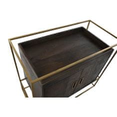 DKD Home Decor Komoda DKD Home Decor Kovina Rjava Mango les (86 x 43 x 76 cm)