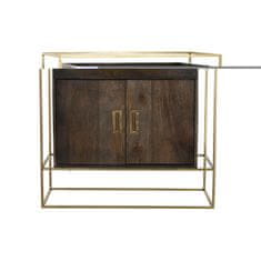 DKD Home Decor Komoda DKD Home Decor Kovina Rjava Mango les (86 x 43 x 76 cm)
