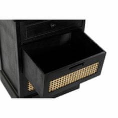 DKD Home Decor Komoda DKD Home Decor Natural Black Vintage les Paolownia (40 x 30 x 58,5 cm)