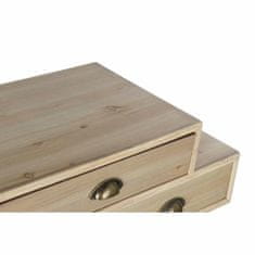 DKD Home Decor Komoda DKD Home Decor Zlata Naravna Mornarsko modra Svetlo siva Les MDF Les 80 x 36 x 93 cm