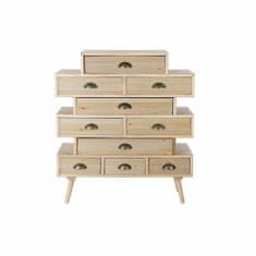 DKD Home Decor Komoda DKD Home Decor Zlata Naravna Mornarsko modra Svetlo siva Les MDF Les 80 x 36 x 93 cm