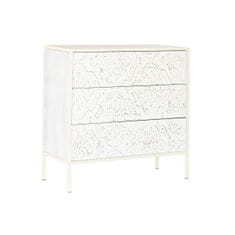 DKD Home Decor Komoda DKD Home Decor Bela jelka MDF Les Arabski 80 x 34 x 80 cm