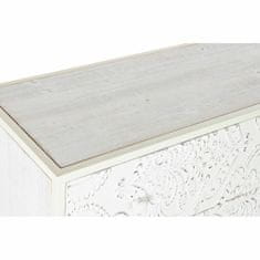 DKD Home Decor Komoda DKD Home Decor Bela jelka MDF Les Arabski 80 x 34 x 80 cm