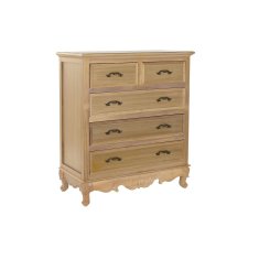 DKD Home Decor Komoda DKD Home Decor 78,5 x 38 x 90 cm jelka naravni romantični MDF les