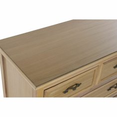DKD Home Decor Komoda DKD Home Decor 78,5 x 38 x 90 cm jelka naravni romantični MDF les