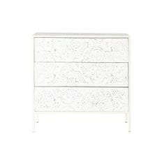 DKD Home Decor Komoda DKD Home Decor Bela jelka MDF Les Arabski 80 x 34 x 80 cm
