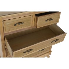 DKD Home Decor Komoda DKD Home Decor 78,5 x 38 x 90 cm jelka naravni romantični MDF les