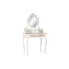 DKD Home Decor Komoda DKD Home Decor 75 x 40 x 142 cm Zrcalo Naravna bela ABS MDF Les
