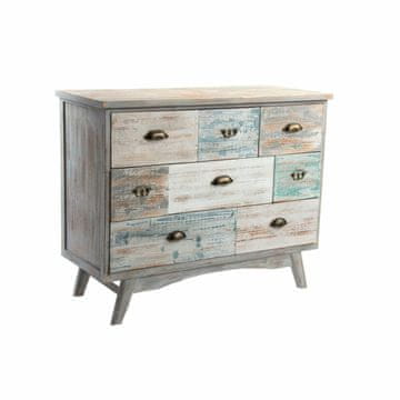 DKD Home Decor Komoda DKD Home Decor Fir Grey Multicolor (100 x 40 x 80 cm)