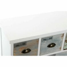 DKD Home Decor Komoda DKD Home Decor 119 x 35 x 77 cm Bela Večbarvna Koča
