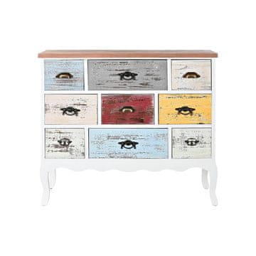 DKD Home Decor Komoda DKD Home Decor Fir White Multicolor (100 x 37 x 88 cm)
