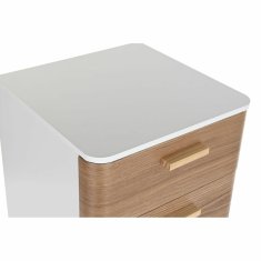 DKD Home Decor Komoda DKD Home Decor Natural MDF White Bamboo (40 x 43 x 104 cm)