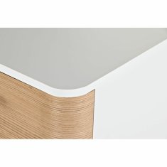 DKD Home Decor Komoda DKD Home Decor Natural MDF White Bamboo (40 x 40 x 73,5 cm)