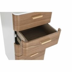 DKD Home Decor Komoda DKD Home Decor Natural MDF White Bamboo (40 x 43 x 104 cm)