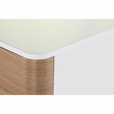 DKD Home Decor Komoda DKD Home Decor Natural MDF White Bamboo (40 x 43 x 104 cm)