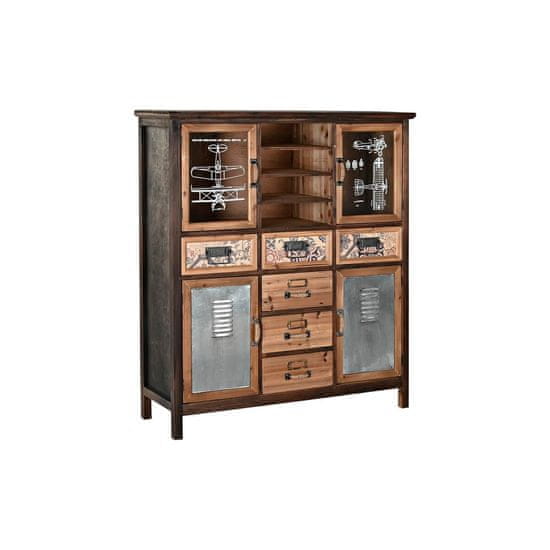 DKD Home Decor Stojalo DKD Home Decor 96 x 32 x 110,5 cm Jedla Kovina