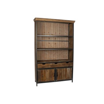 DKD Home Decor Stojalo DKD Home Decor Metal Recycled Wood (127 x 36 x 202 cm)