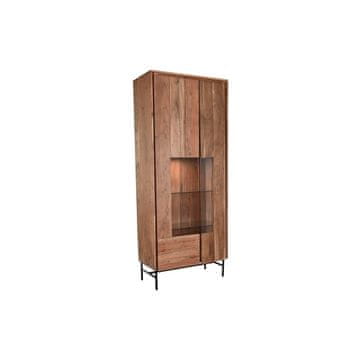 DKD Home Decor Stojalo DKD Home Decor 80 x 40 x 197 cm Kristalni aluminij Akacija